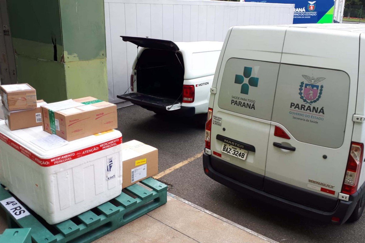 Secretaria da Saúde distribui nesta quarta-feira mais 201 mil vacinas contra a Covid-19