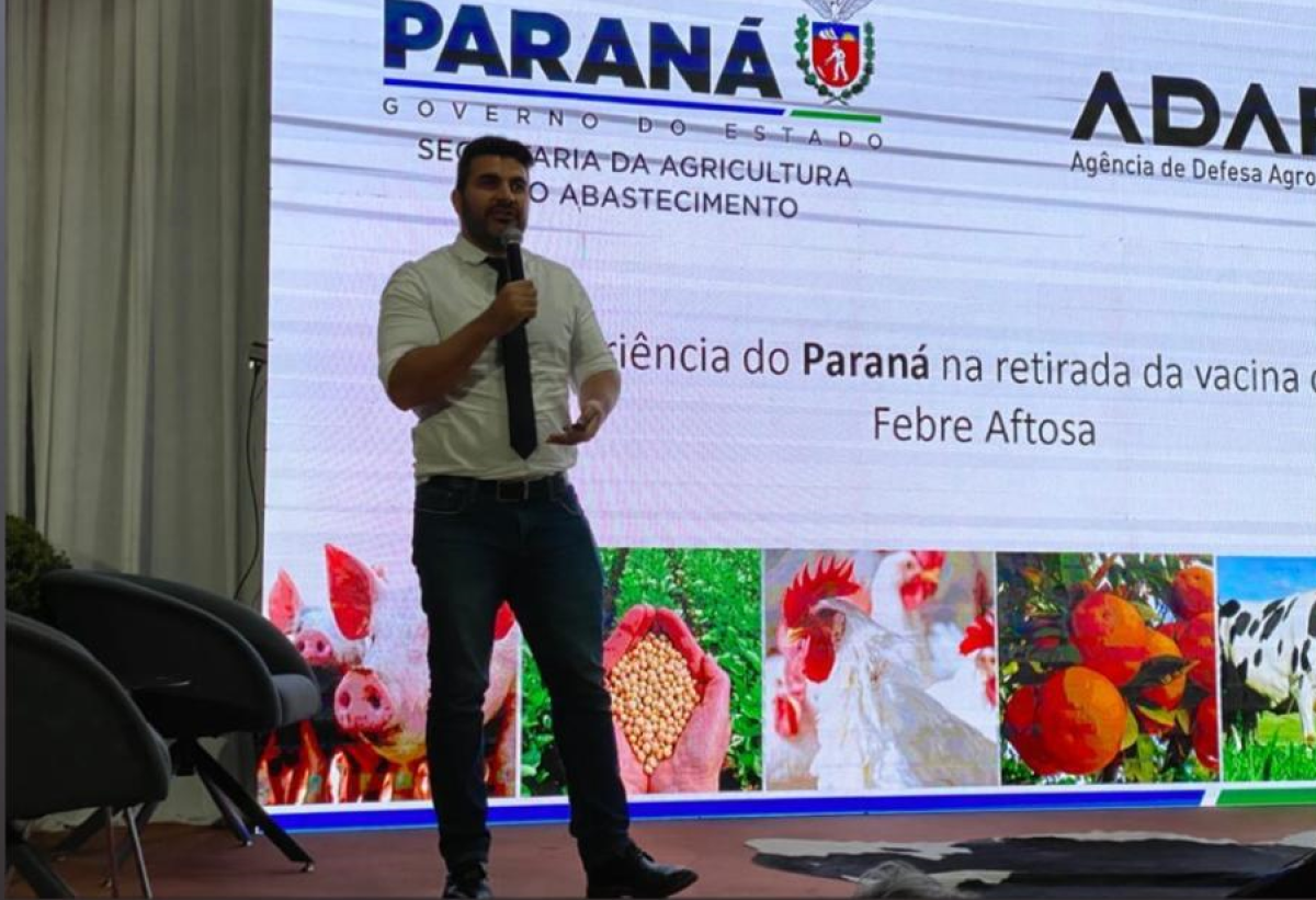 Paraná vai ao Mato Grosso apresentar experiência na retirada de vacinação contra febre aftosa