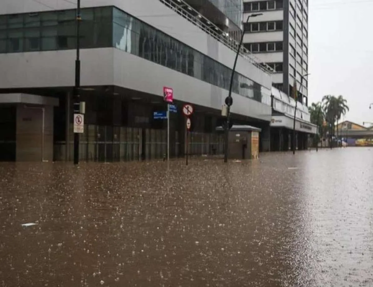 Granizo atinge a castigada Pelotas e previsão é de mais chuvas e tempestades