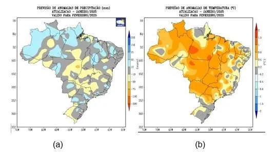 Fevereiro: como será o clima no Brasil?