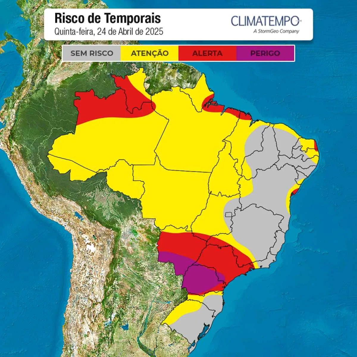Chuvas fortes avançam sobre áreas produtoras do país
