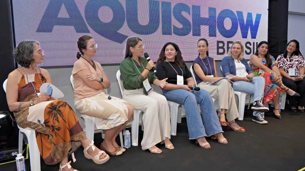 Mulheres ganham espaço e voz na aquicultura com painel na Aquishow Brasil 2025