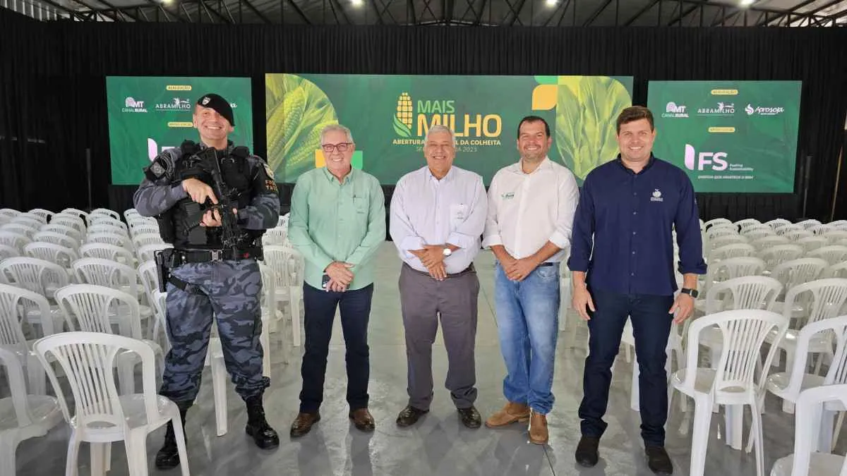 Famato marca presença na Abertura Nacional da Colheita do Milho 2ª Safra