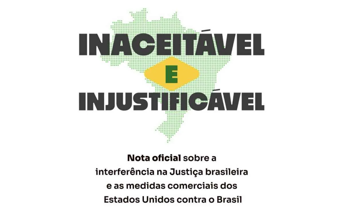 Nota oficial do MDIC repudia interferência dos EUA na Justiça do Brasil
