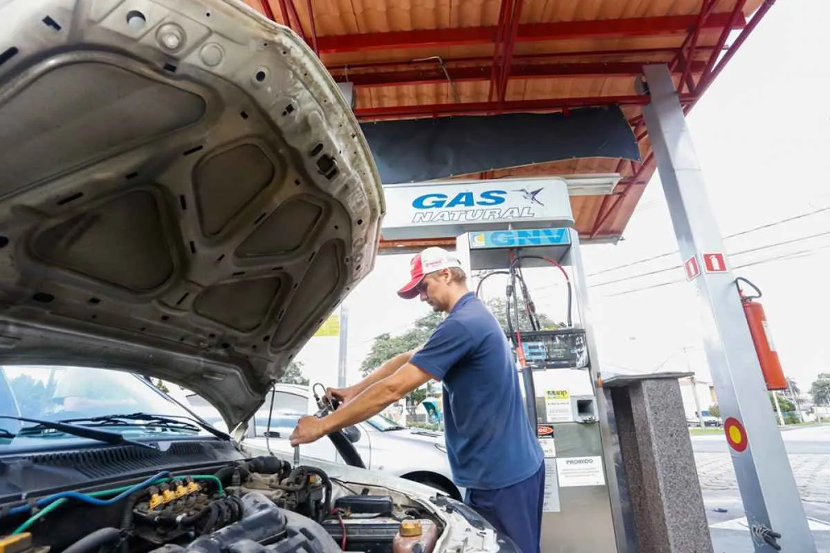 Preço do GNV no Sul mantém média estável em julho