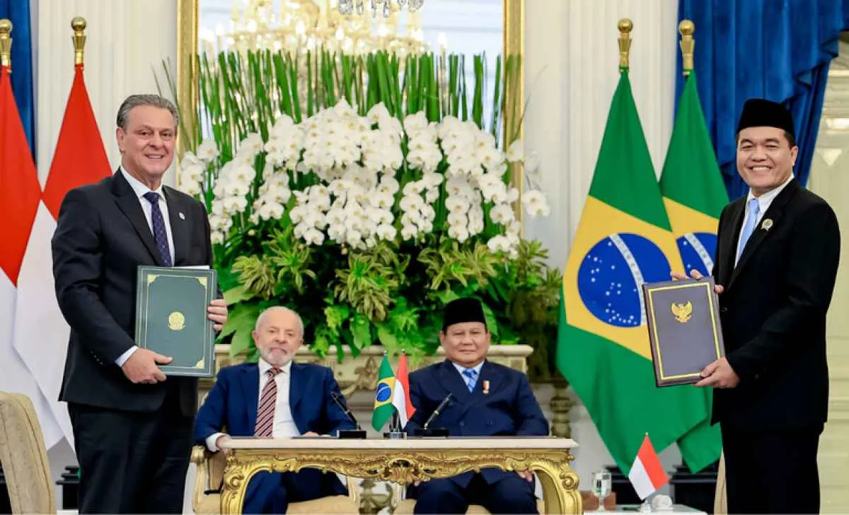 Brasil e Indonésia firmam parceria para ampliar comércio