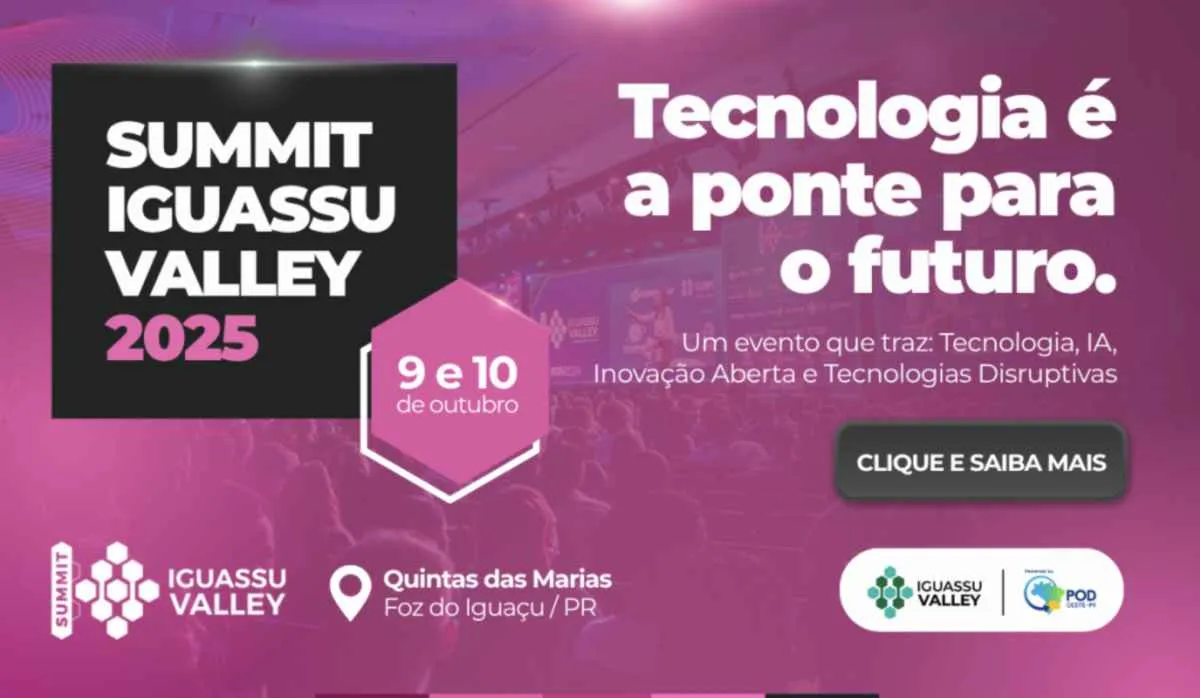 Summit Iguassu Valley 2025 reúne inovação e negócios em Foz