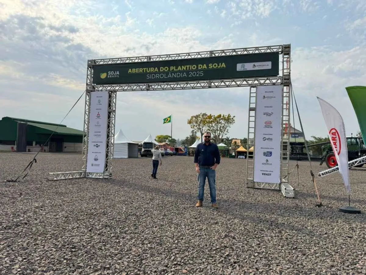 Aprosoja MT participa da abertura nacional do plantio de soja em Sidrolândia