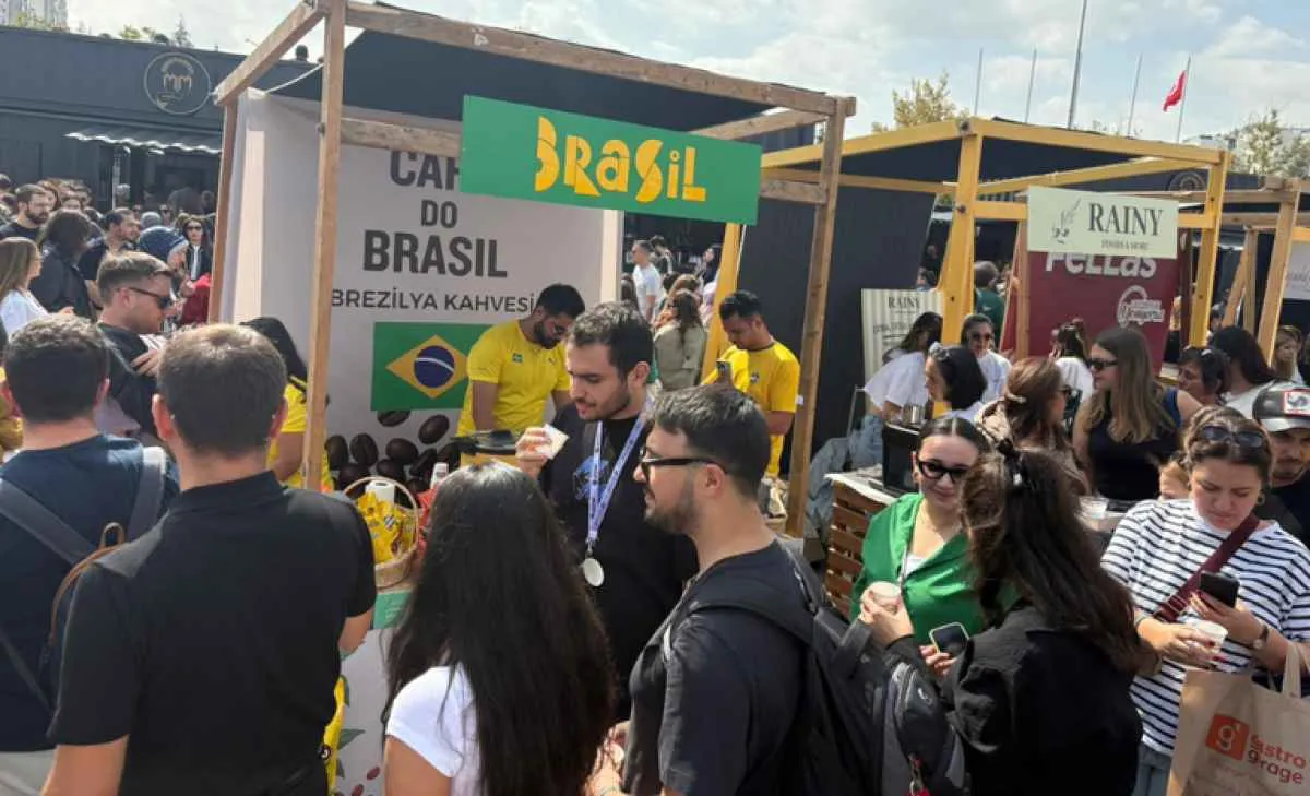 Brasil apresenta cafés prontos no Ankara Coffee Festival