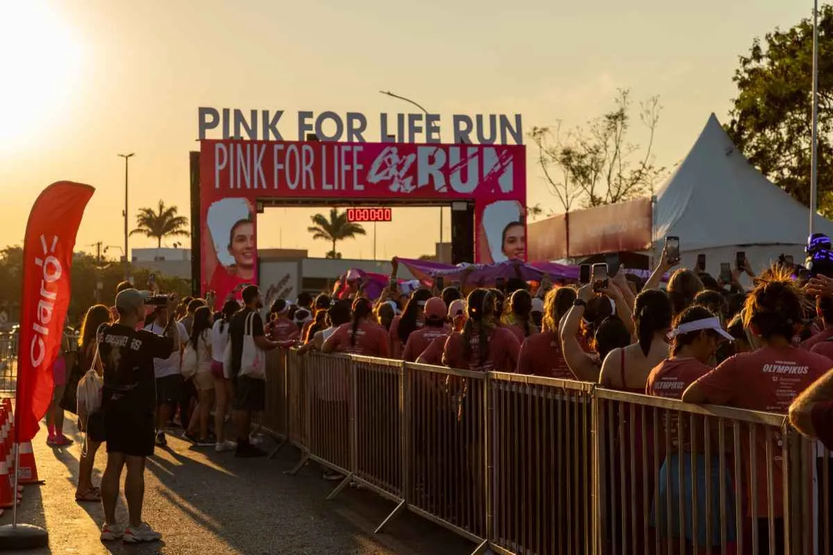 Pink For Life Run 2025 abre o Outubro Rosa em Brasília