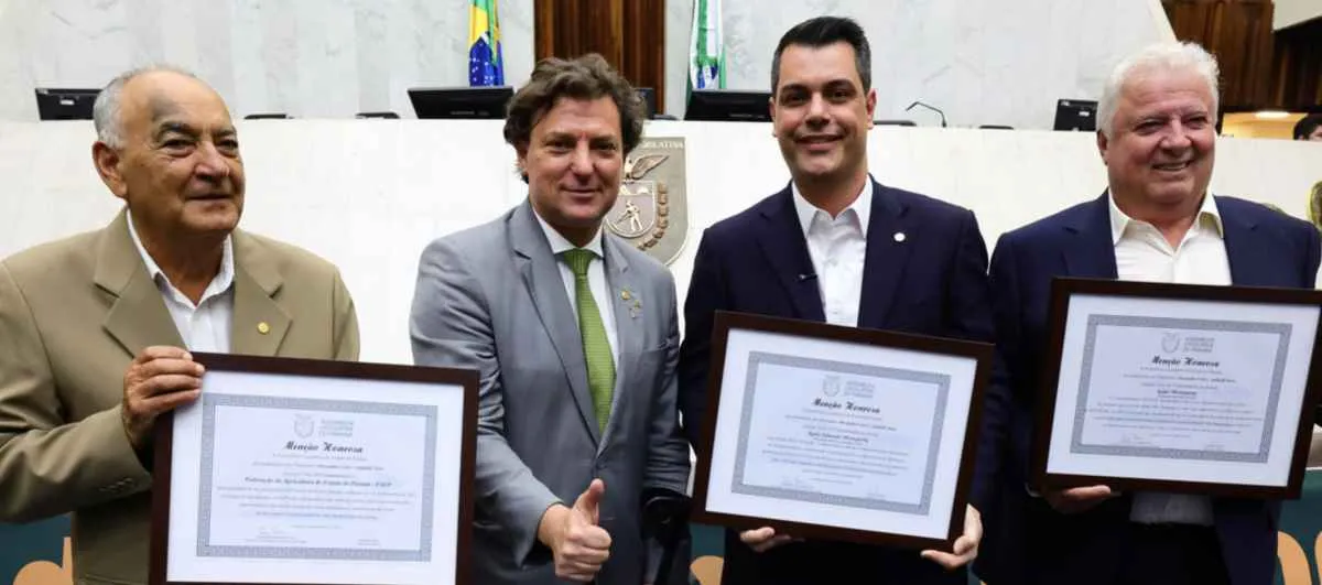 FAEP recebe homenagem da Alep pelos 60 anos de atuação