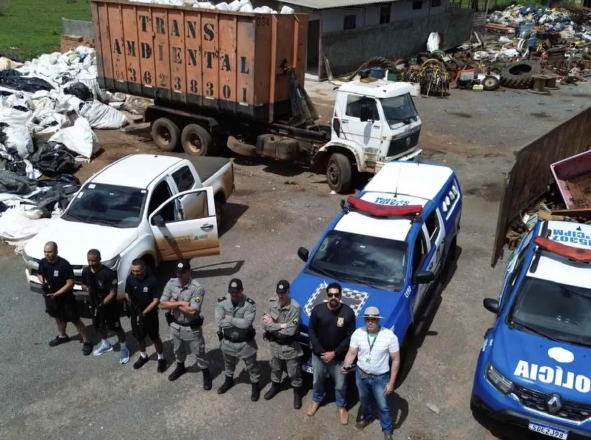 Fiscalização apreende 5 toneladas de embalagens de agrotóxicos em GO