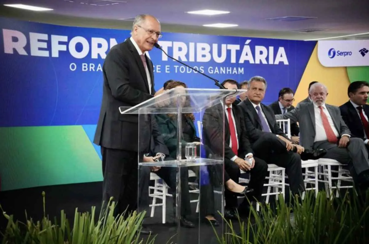 Alckmin diz que reforma tributária impulsiona eficiência e desenvolvimento