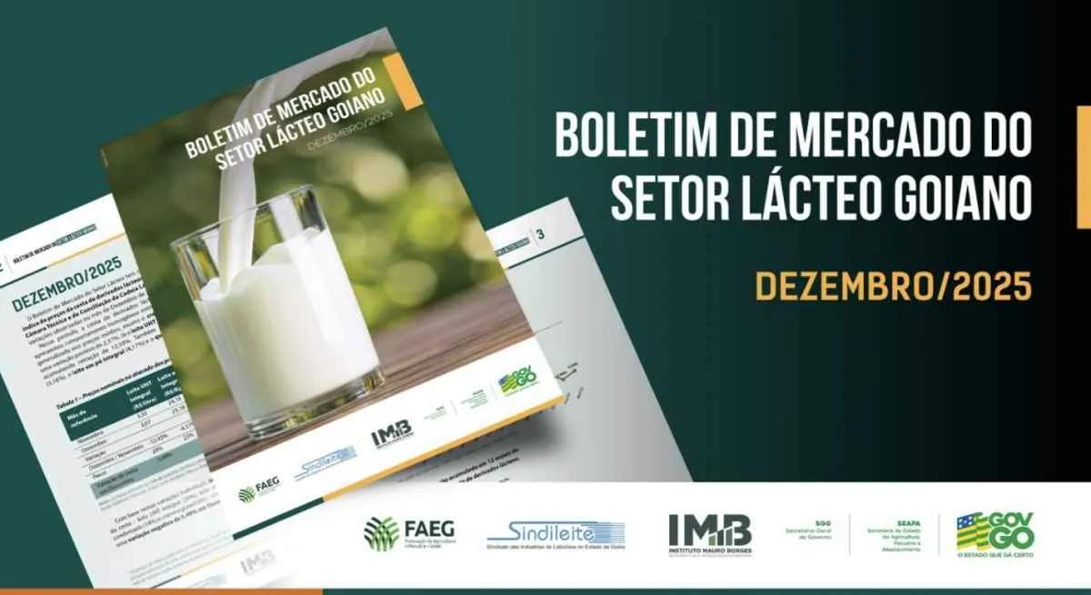 Seapa divulga boletim com atualização dos preços dos derivados lácteos em Goiás