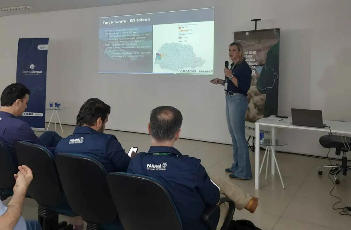 Adapar reforça sanidade no Show Rural Coopavel