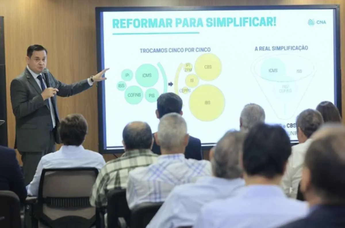 CNA debate transição da reforma tributária no agro em Goiás