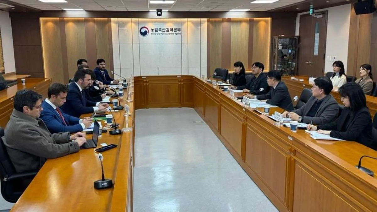 Na Coreia do Sul, reunião técnica avança em auditorias e abertura de mercado para produtos brasileiros