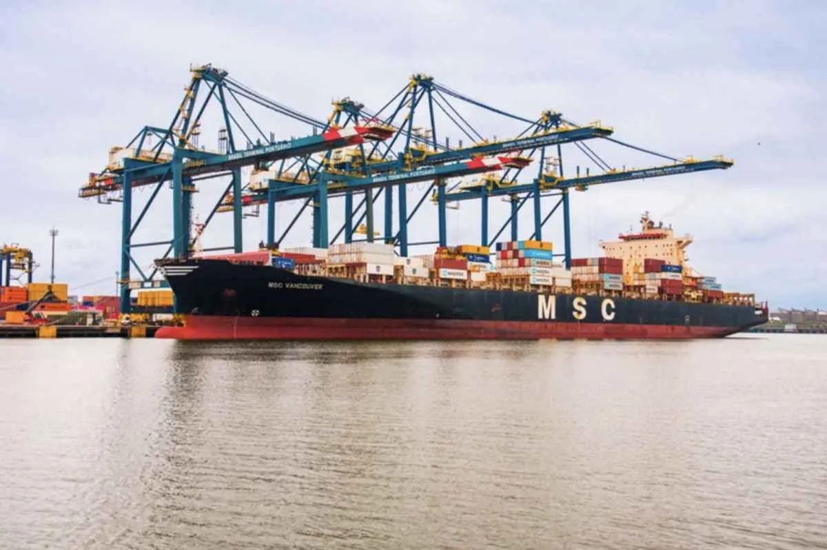 Portos do Sudeste movimentam 56,5 mi de ton em janeiro