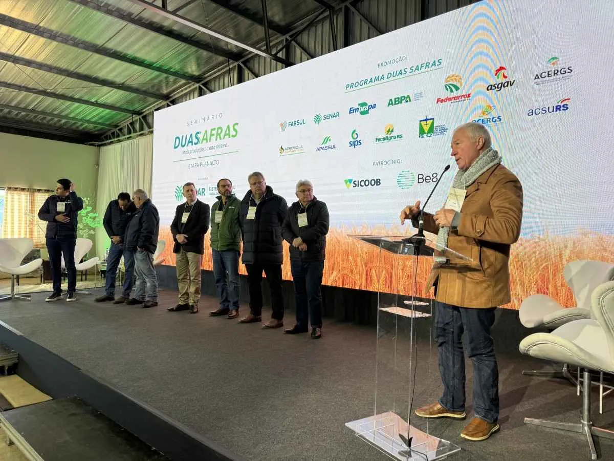 Senar e Farsul debatem eficiência e rotação de culturas em Ibiaçá