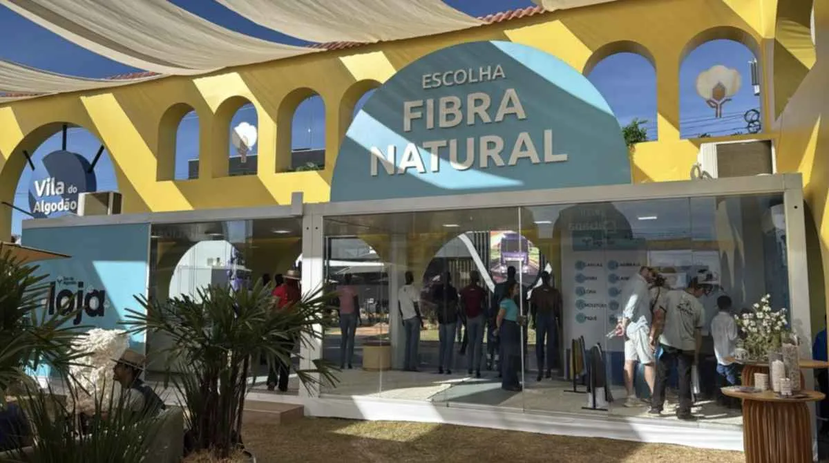 Sou de Algodão destaca fibra brasileira na Bahia Farm Show