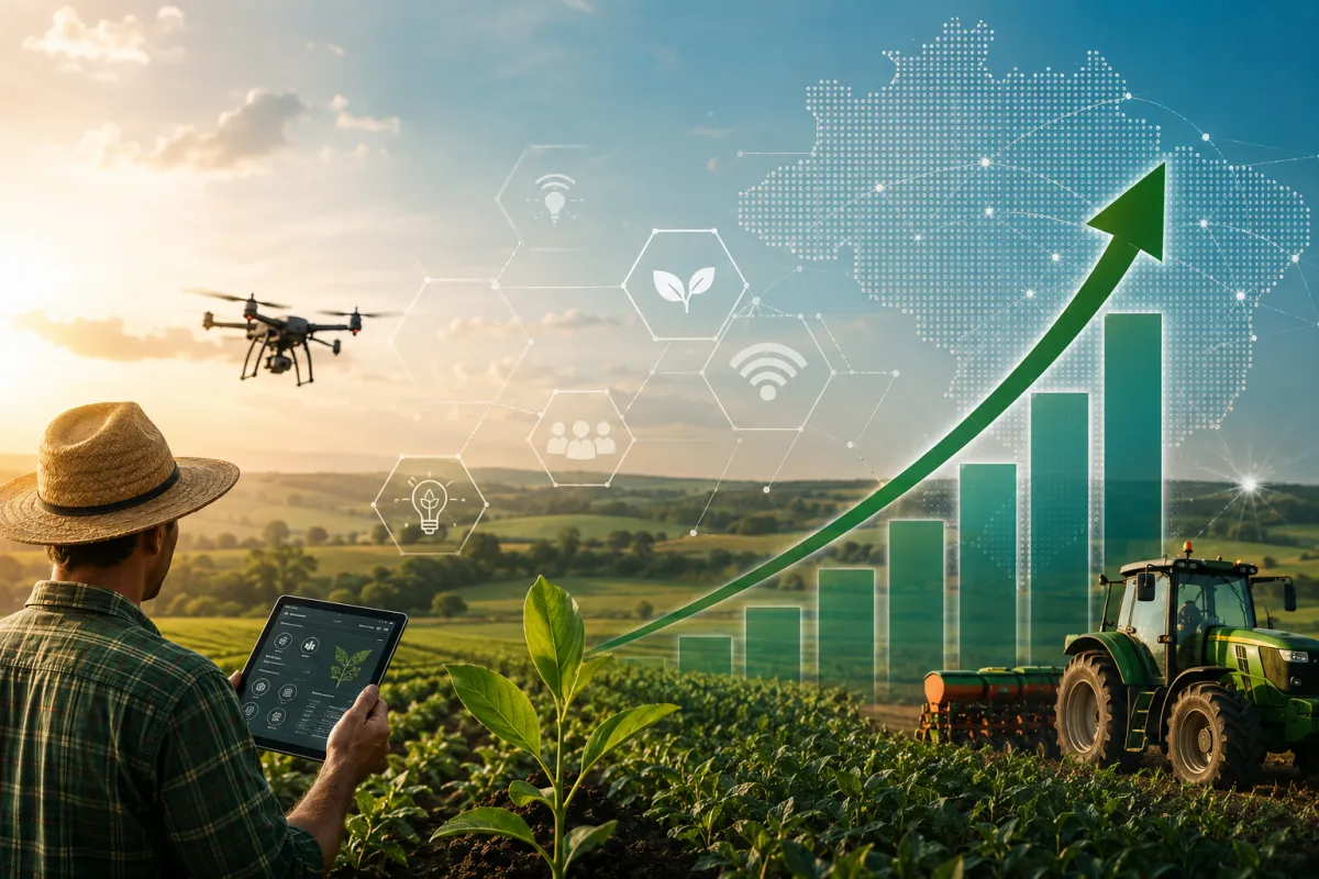 Ecossistema de agtechs no Brasil cresce mais de 80% em seis anos