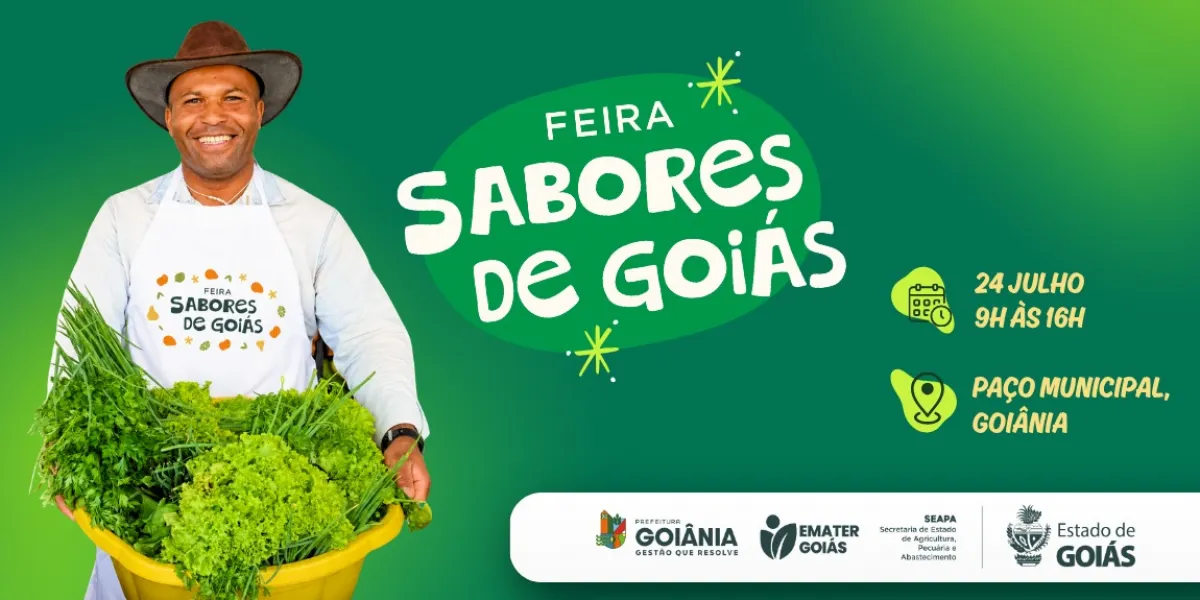 Emater realiza primeira edição da Feira Sabores em Goiânia