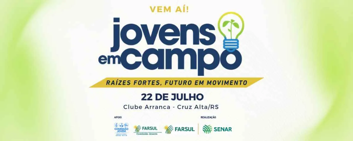 Inscrições abertas para a 11ª edição do Jovens em Campo no RS
