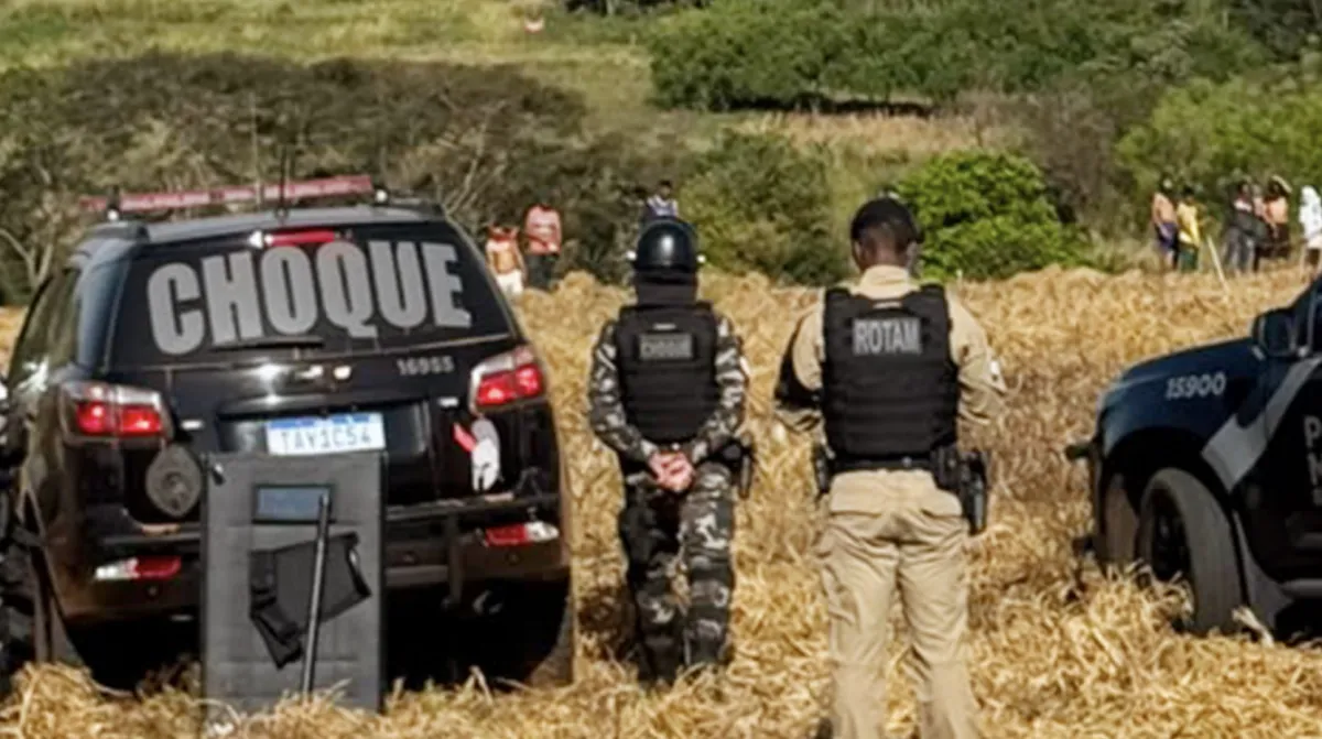 Área rural invadida é liberada após rápida ação no Oeste do PR