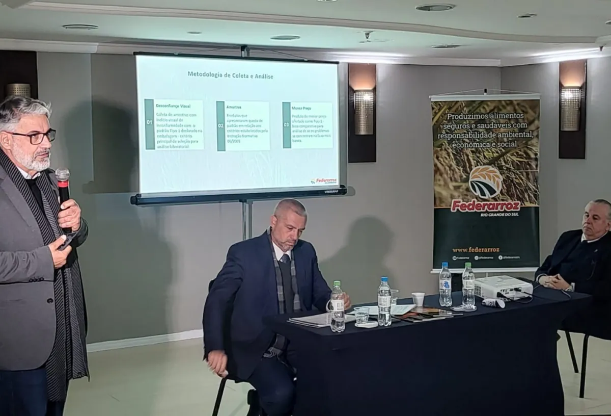 Federarroz aciona autoridades após detectar fraude em arroz Tipo 1