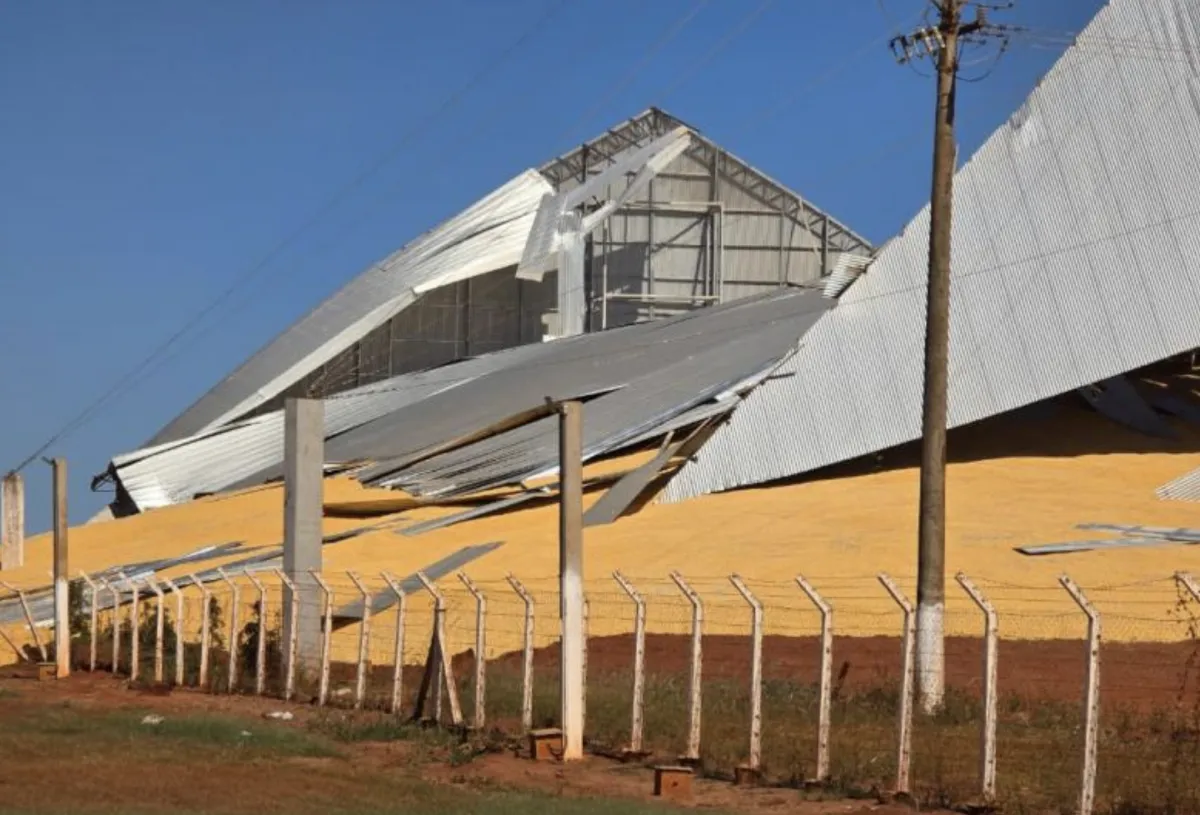 Queda de armazém alerta para déficit de 562 mil t em MS