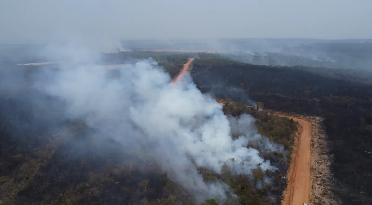 Aprosoja MT orienta treinamento de equipes para combate a incêndios