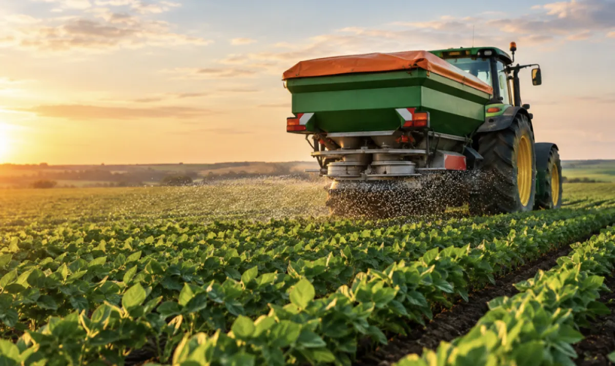 Entregas de fertilizantes caem 8,8% até julho no Brasil