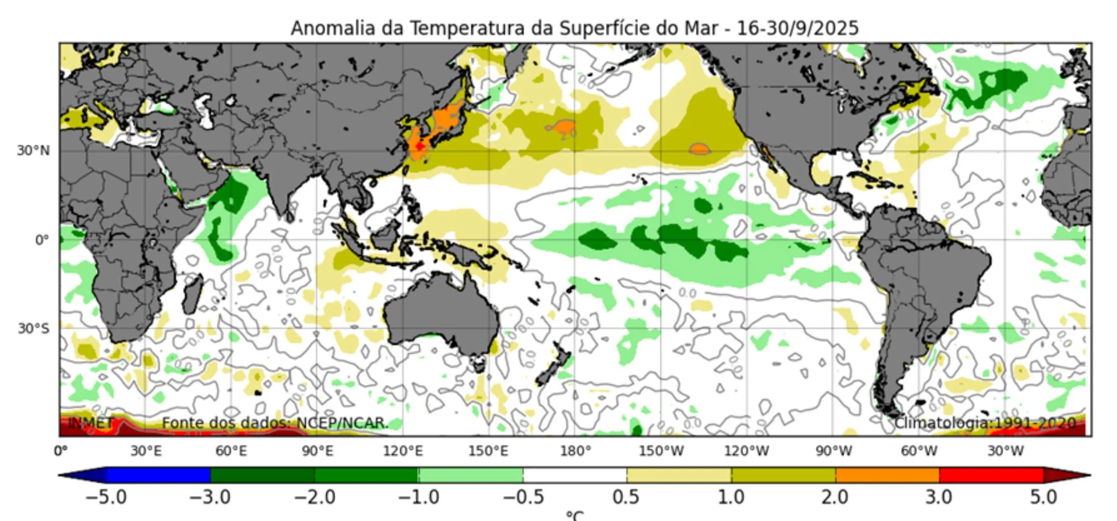 La Niña é oficialmente confirmado deve impactar o clima até o verão 2025/2026